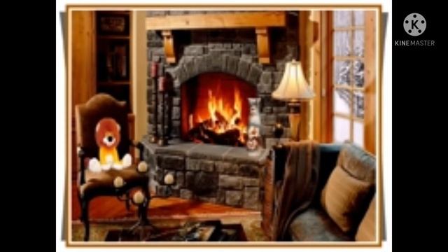 Огонь.Треск дров в камине.Расслаблящая атмосфера зимы. смотреть онлайн