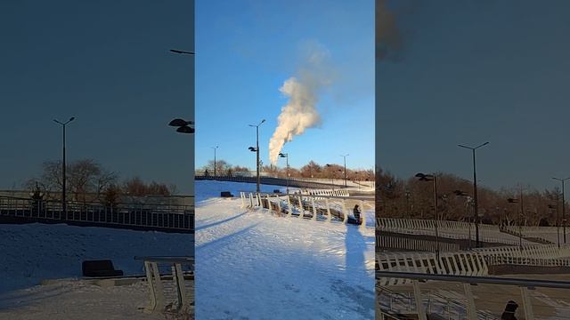 31.12.2023 Полдень набережная реки Амур Комсомольск-на-Амуре#6(2) смотреть онлайн