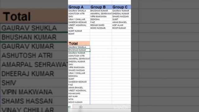 EXCEL -TOCOL, SORT PROPER USEFULL FORMULAS #ytshortsindia смотреть онлайн