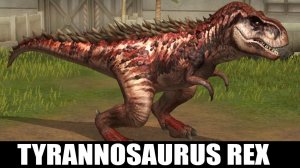 TYRANNOSAURUS REX GEN 2 MAX LEVEL 40 - Jurassic World The Game