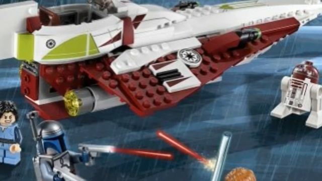 75191 JEDI STARFIGHTER™ WITH HYPERDRIVE смотреть онлайн