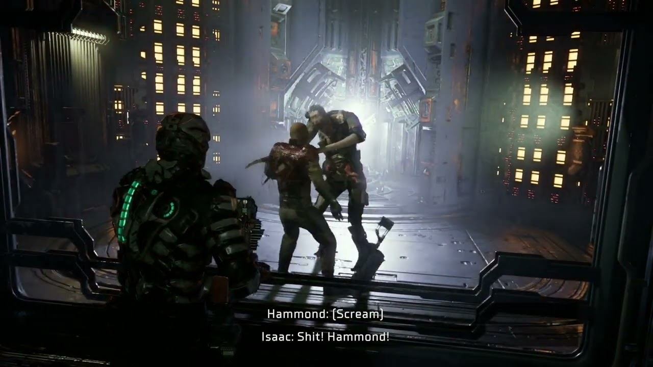 Dead space 2023: Hammond's death scene смотреть онлайн