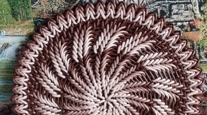 Обзор плейсмата диаметр 33 см корневым плетением