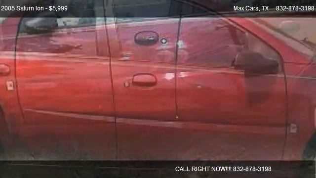 2005 Saturn Ion Sedan 2 - for sale in Houston, TX 77022 смотреть онлайн