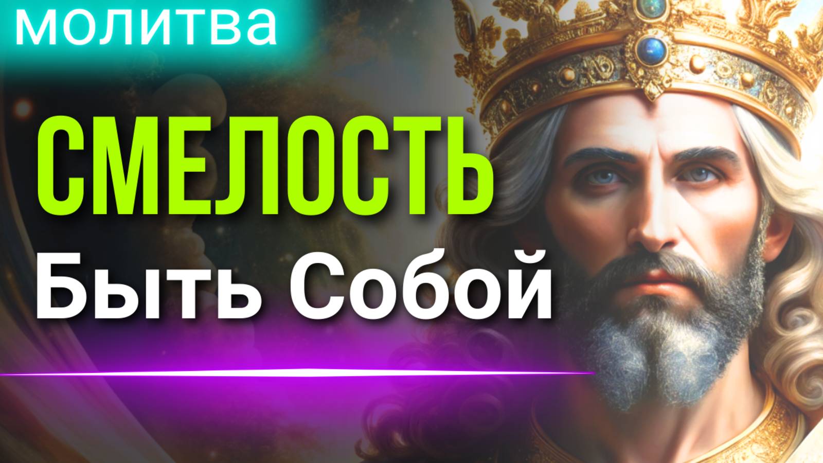 Молитва СМЕЛОСТЬ Быть Собой