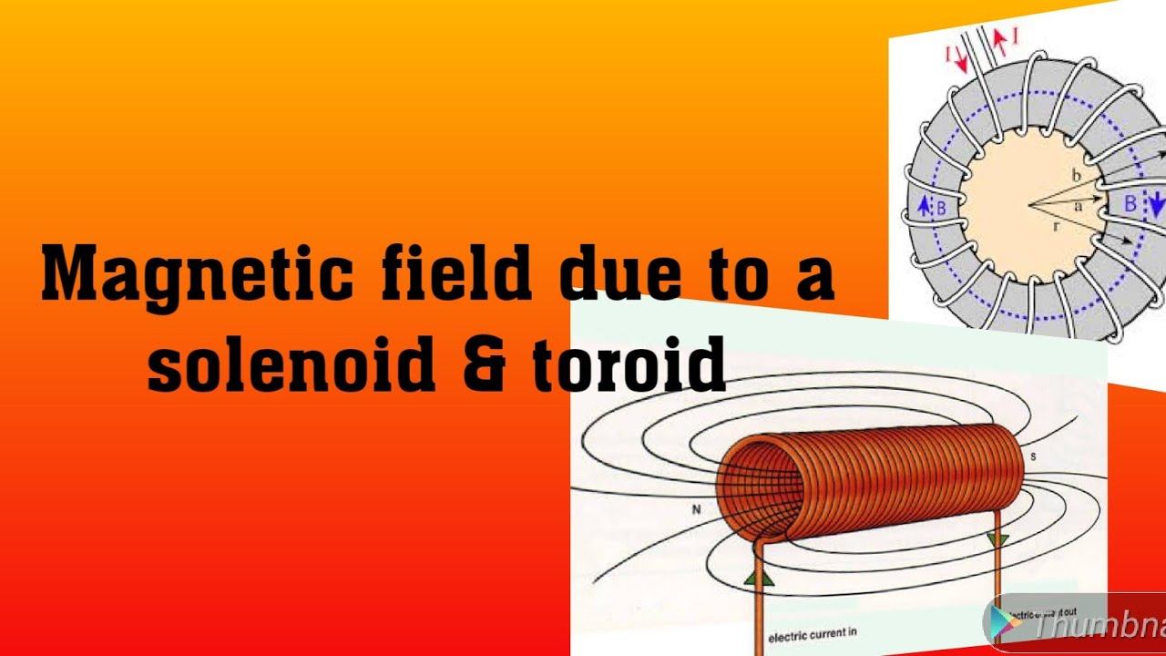 Magnetic field due to a solenoid and toroid смотреть онлайн