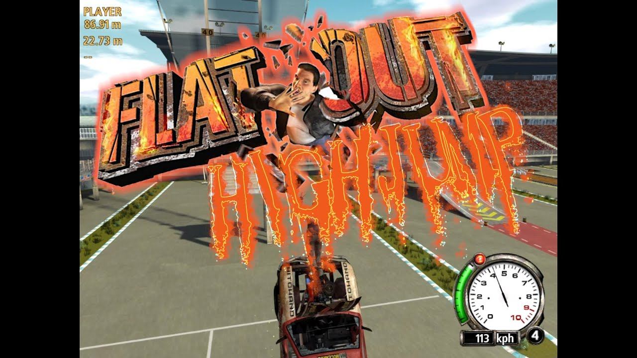 FlatOut (2004), Highjump (Bonus, Grand Slam Stadium) смотреть онлайн