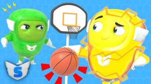 Детские Мультики. СУПЕРВИЗИКИ - Эпическая игра БАСКЕТБОЛ! Кто победит? (Серия №18) Мультики