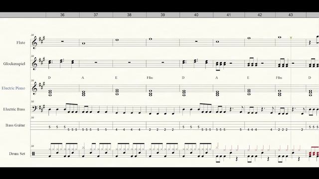 Take on me - partitura смотреть онлайн