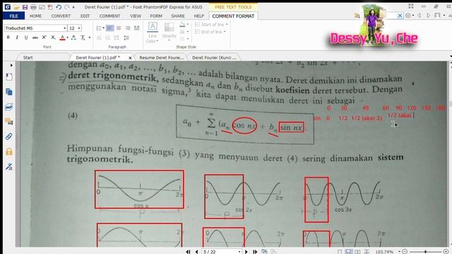 (26) 1.1 Fungsi Periodik . Deret Trigonometrik (Deret, Integral & Transformasi Fourier) смотреть онлайн