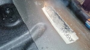 Очистка импульсным лазером вин номер легкового автомобиля