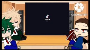 Реакция обидчиков Деку на него. (Немного про бакуго)