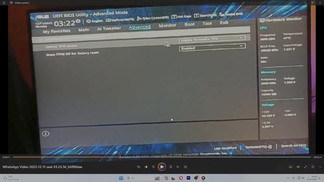 TPM SORUNU WİNDOWS 11 VALORANT, CS2 FACEIT AC... смотреть онлайн