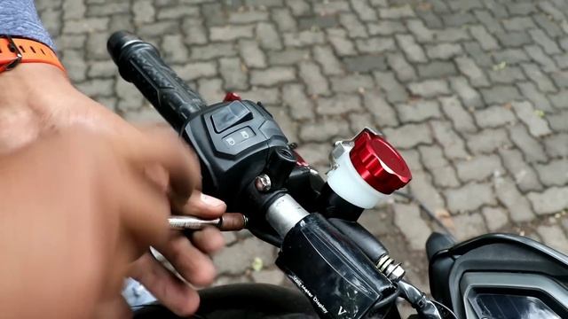 Hydraulic clutch lever installation for all motorcycles смотреть онлайн