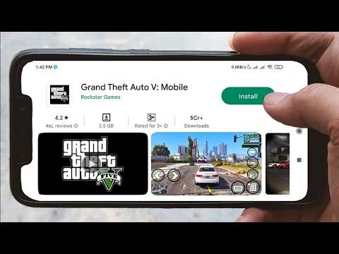 How To Play Gta 5 In Mobile🔥| How To Download Gta 5 In Mobile Phone Gta 5 Ko Mobile Me Kaise Khele