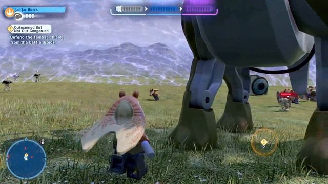 Lego Star Wars The Skywalker Saga: Lvl 4 Outmanned but not Out-Gungan-ed STORY - HTG смотреть онлайн