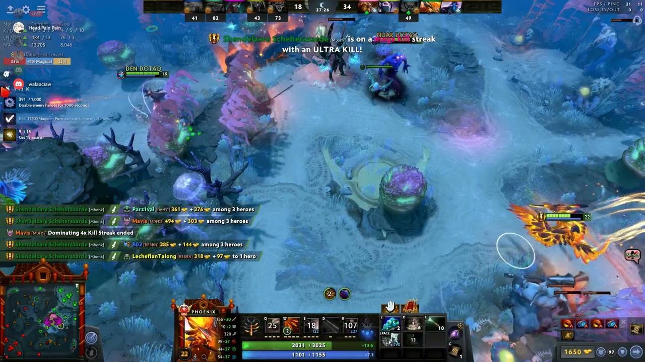 RAMPAGE Phoenix Dota 2 смотреть онлайн