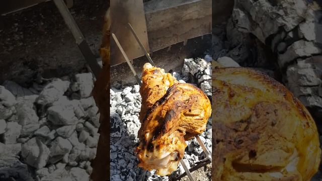 Рулька на мангале смотреть онлайн