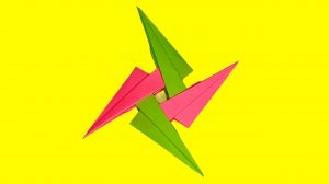 🌟 Как сделать бумеранг из бумаги