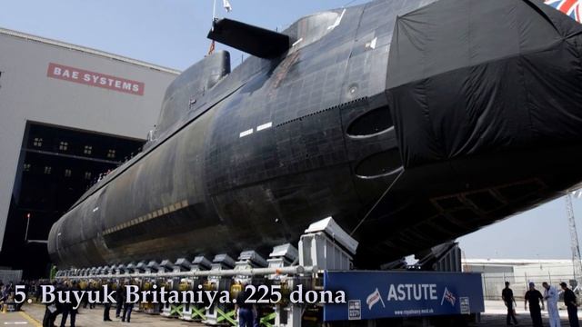 Eng Ko'p Yadro Quroliga Ega Davlatlar