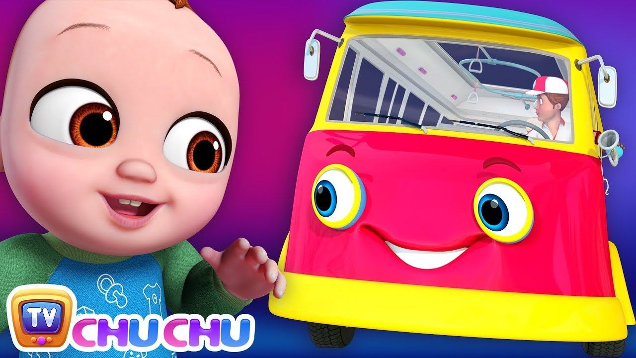 Wheels on the Bus Song - Baby Starts Crying | ChuChu TV 3D Nursery Rhymes and Kids Songs #babytaku смотреть онлайн