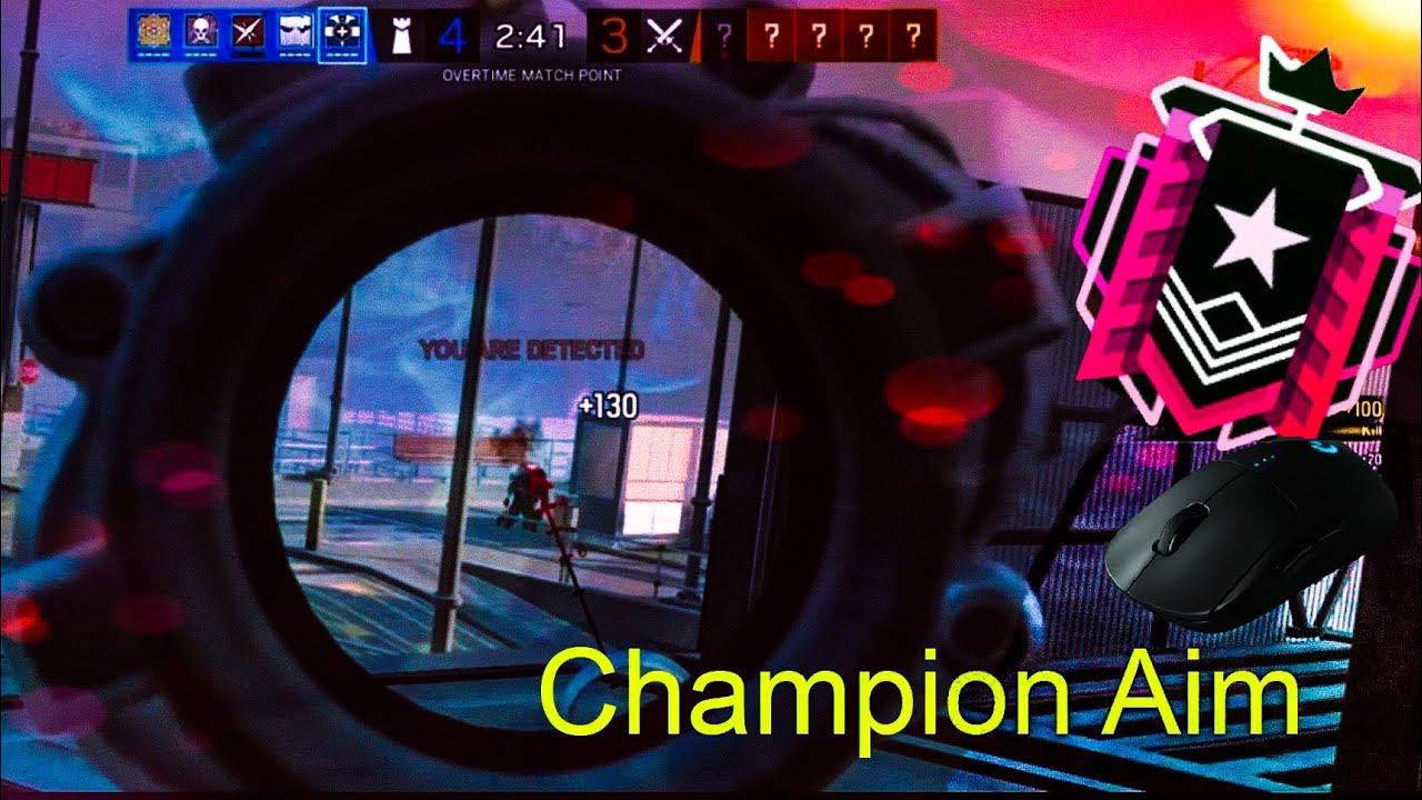 Champion Settings (Keyboard cam) - Rainbow Six Siege смотреть онлайн