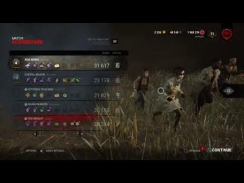 Dead by Daylight Ada Wong vs The Knight #dbd #gameplay #ps4 #adawong #theknight #newkiller смотреть онлайн