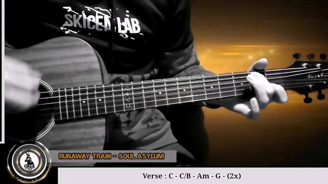 Runaway Train - Soul Asylum | Easy Chords Tutorial for Beginners 🤟😎🎸🎶 смотреть онлайн