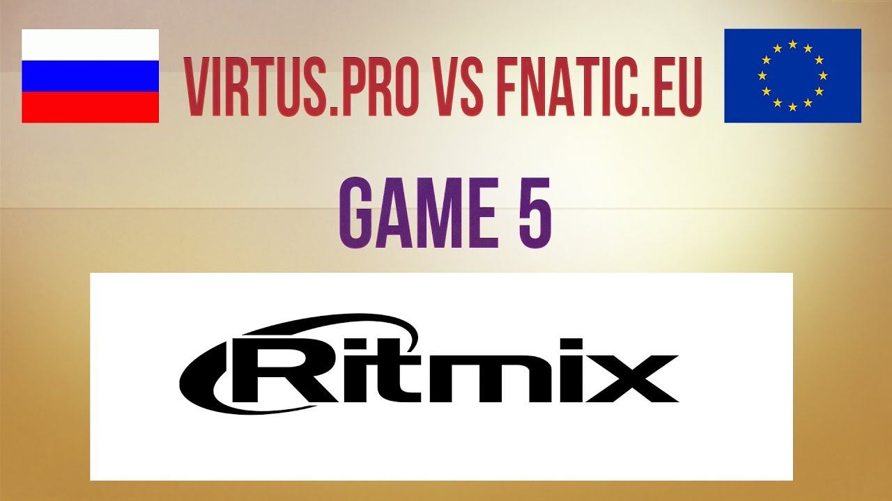 Virtus.pro Vs Fnatic.eu G.5 Grandfinal The Defense #3