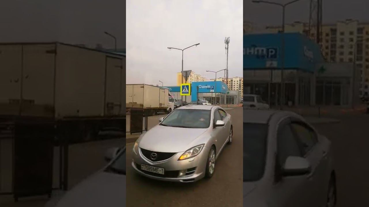Поездка на электробусе Маз 303Е. Марш. 12 смотреть онлайн