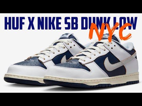 HUF x Nike SB Dunk Low “NYC” | OFFICIAL PHOTOS смотреть онлайн
