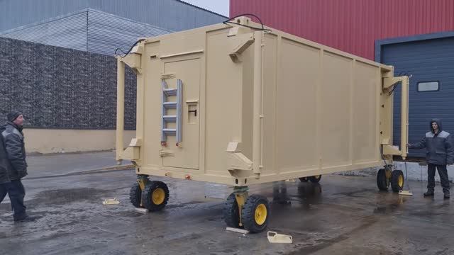 Видео-обзор на кузов-контейнер с системой ГПРУ производства компании Kron Investment Group