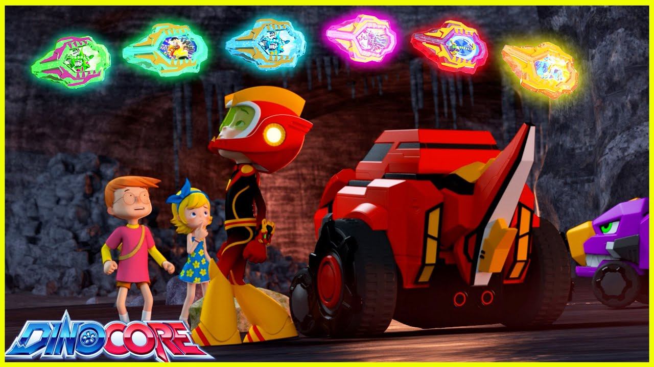 DinoCore 💥 The Power Of The Galactic Stone 🦖 Superman Dinosaur Transformation 🦖 Kids Movies 2024