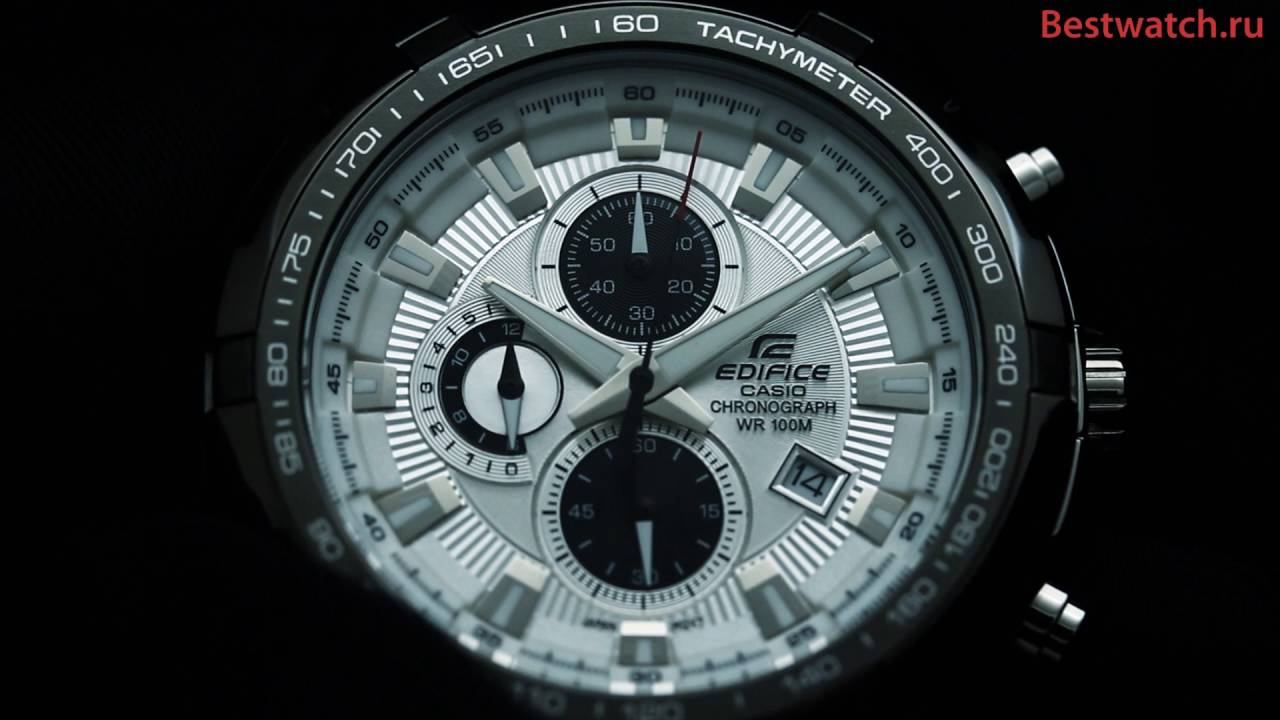 Обзор кварцевого хронографа Casio EF-539D-7A смотреть онлайн