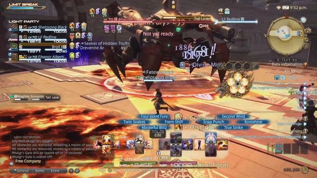 FINAL FANTASY XIV_Stormblood Fighting the Scorpion tank boss in Ala Mhigo смотреть онлайн