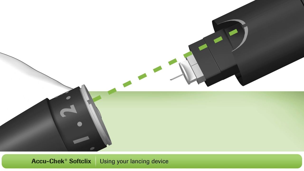 How to use the Accu-Chek Softclix Lancing Device смотреть онлайн