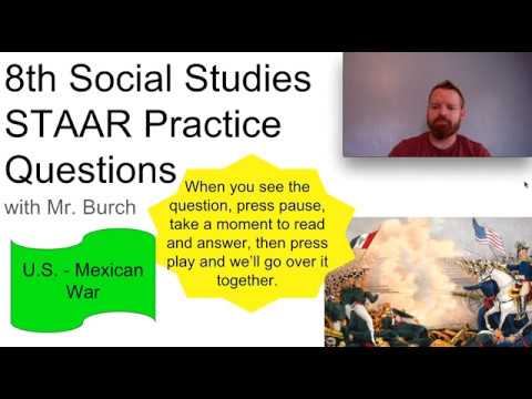8th History STAAR (16.18): US Mexico War смотреть онлайн