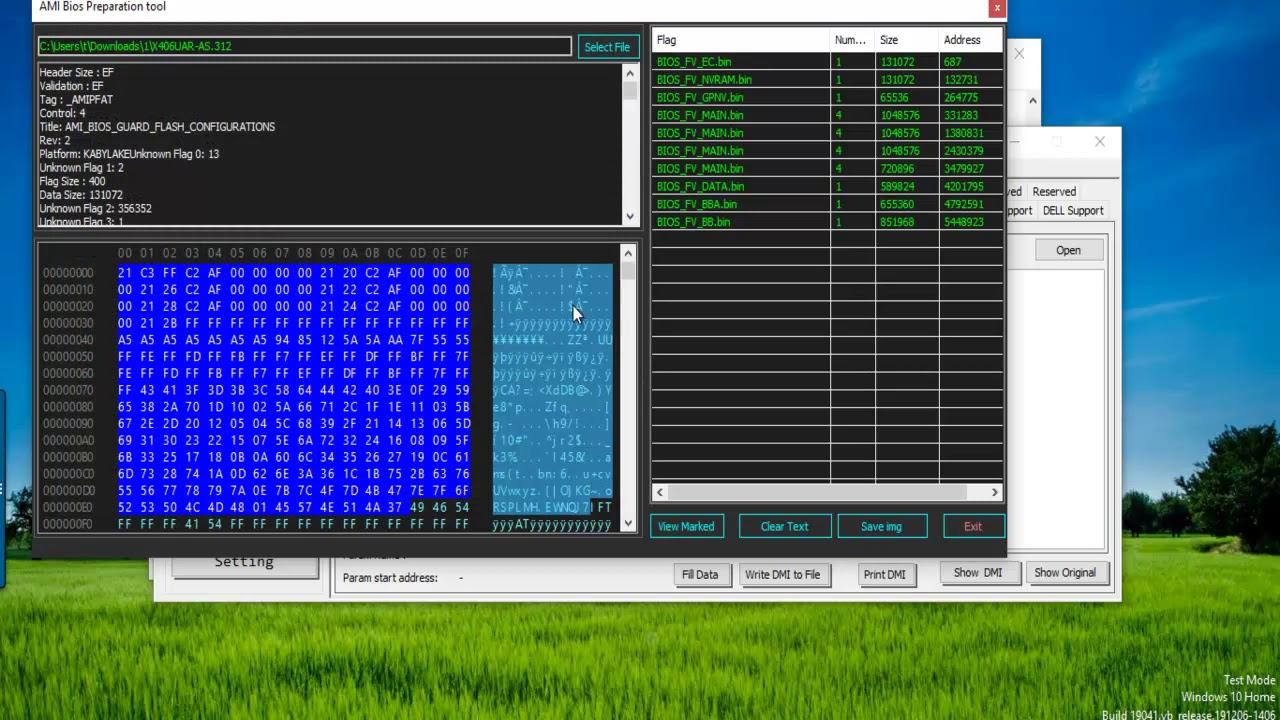 LBE++ ||  Repair Corrupted  Asus Bios  And Extract AMI File