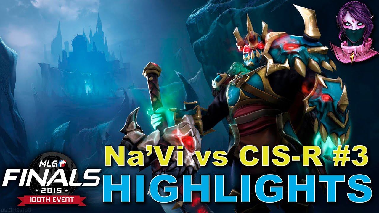 Highlights Na'Vi vs CIS-Reject #3 (bo3) | MLG Finals 2015 (18.09.2015) смотреть онлайн
