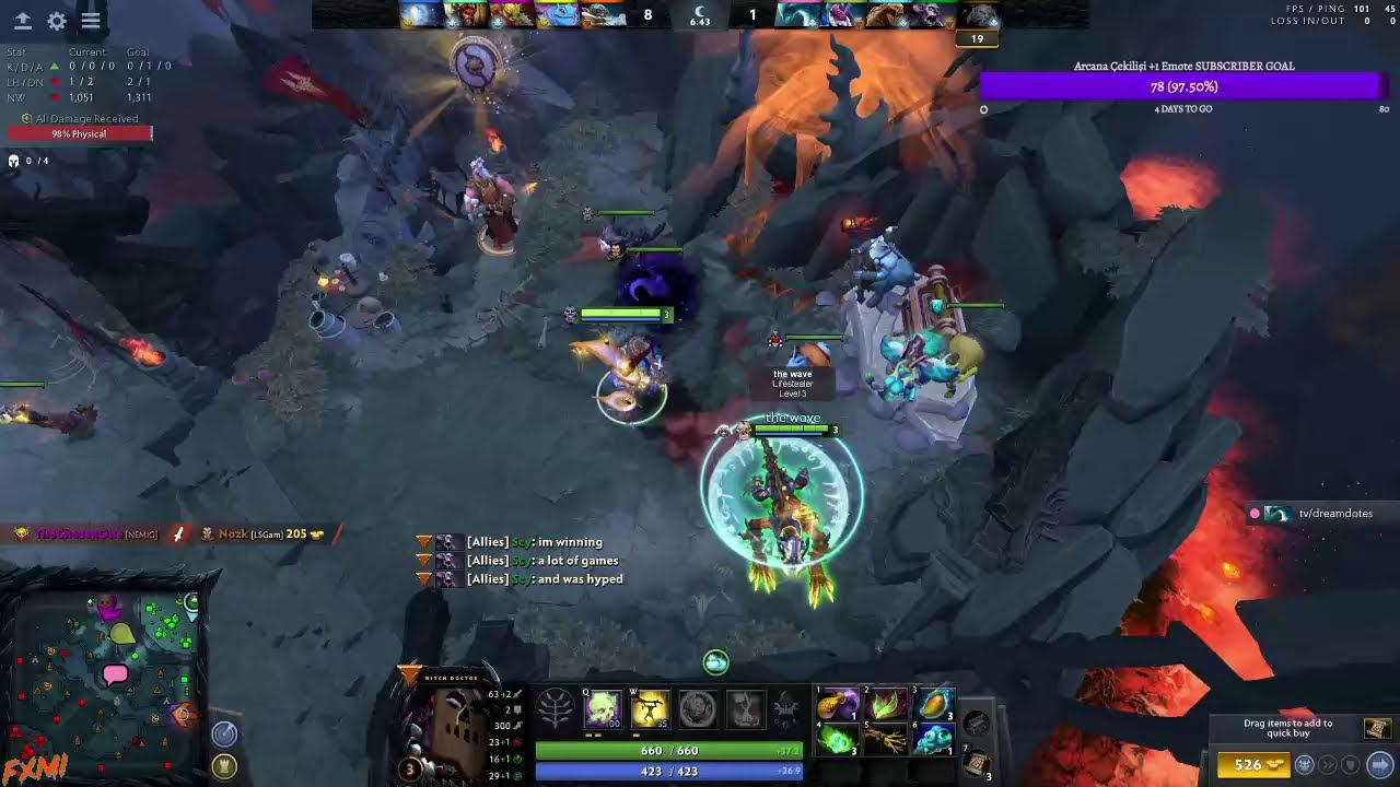 Mind Control Throw the Game | Dota 2 CLip on Twitch смотреть онлайн