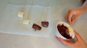 Бананы в шоколаде. Лекгий рецепт .