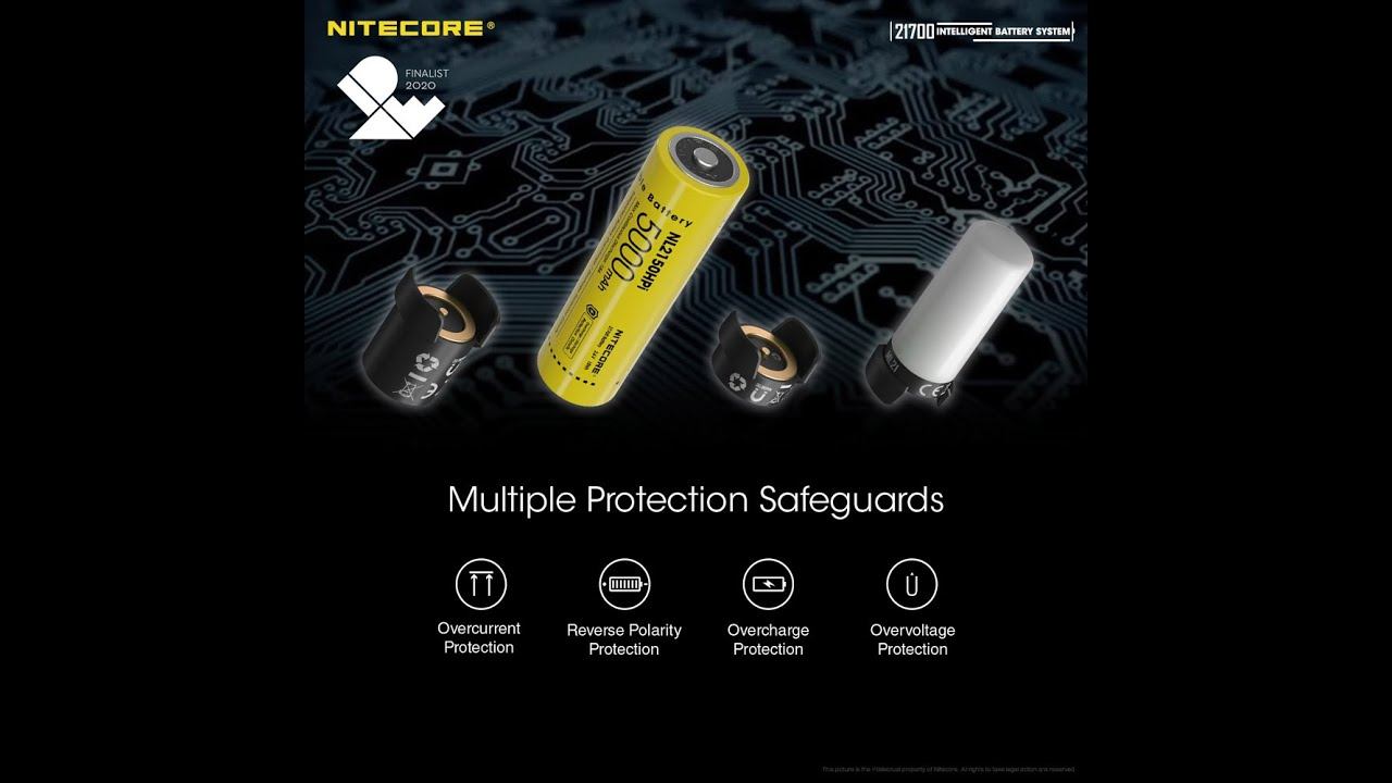 Nitecore 21700 intelligent battery system смотреть онлайн