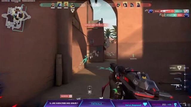 Road to Plat - (Valorant Live - 10000VP Giveaway on 2500 Subscribers) смотреть онлайн