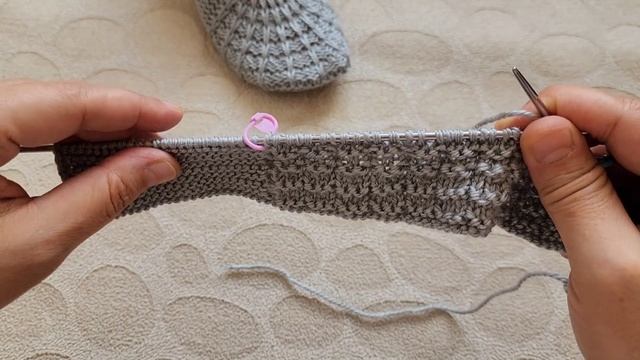 İki şiş Dikişsiz Patik Modeli ✅️ #dikişsizikişişpatik ✅️ @divapatik