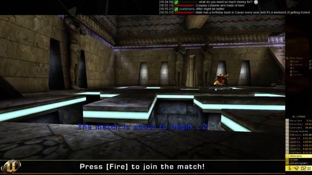 Unreal Tournament 2003 Blind Race on Godlike - 4 / 5 смотреть онлайн