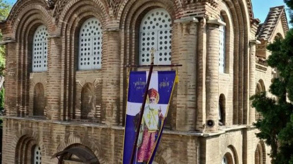 🌸🇬🇷Мощи Святителя Григория Паламы. Греция.