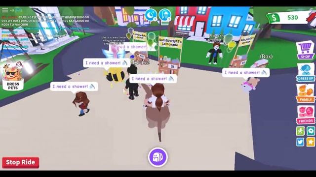Trading Ride Bandicoot - Roblox Adopt Me - Starting a Give-a-Way смотреть онлайн