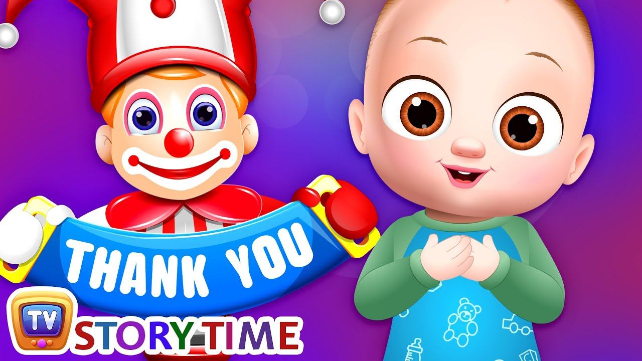 Thank You, A Magical Word! - ChuChu TV Storytime Good Habits Bedtime Stories for Kids смотреть онлайн