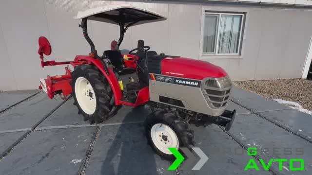 Yanmar RS-27 японский минитрактор мощностью 27 лс купить в России смотреть онлайн