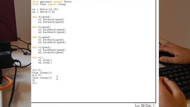 Part 2: Raspberry Pi Robotics. Adding a second motor смотреть онлайн